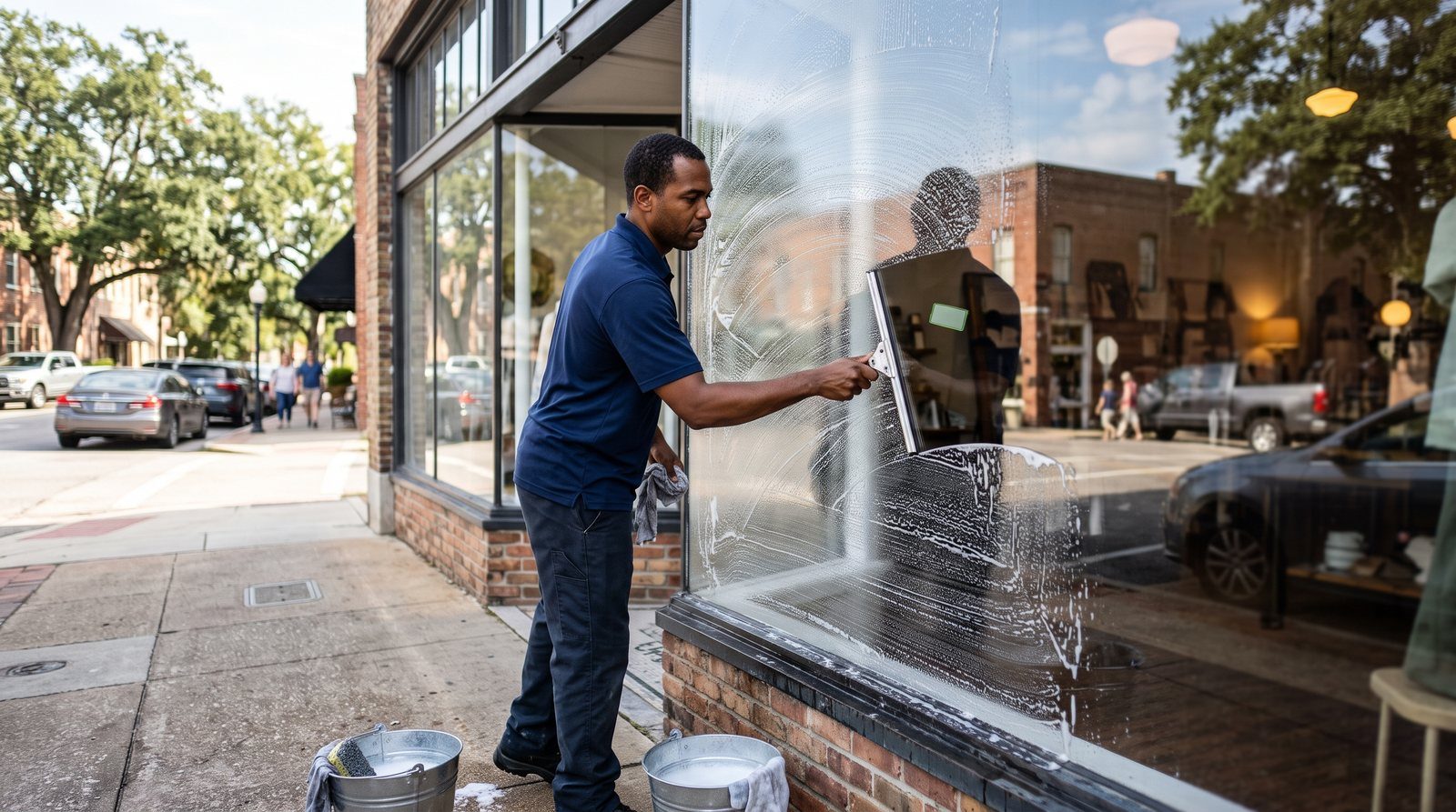 Window Cleaning by 205 Services in Birmingham